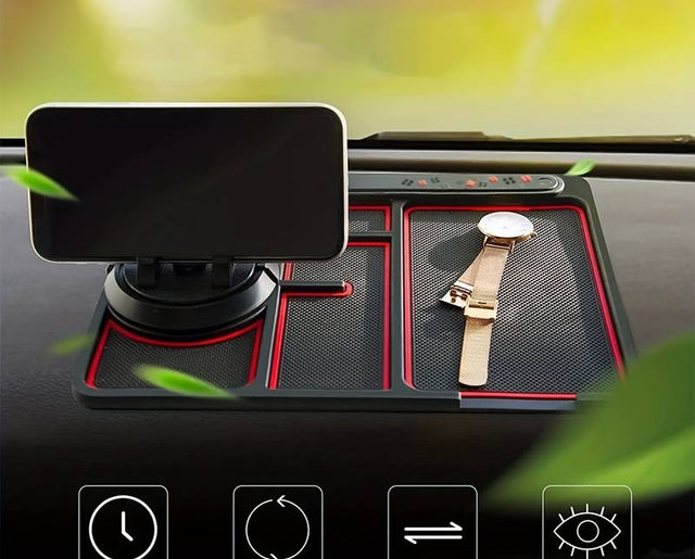 4-in-1 Non-Sliding Phone Pad for Car