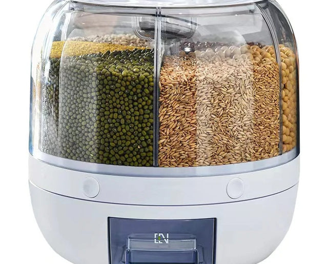 360 Degree Rotatable Grain Beans Dispenser